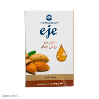صابون شستشو تغذیه‌کننده صورت اژه مدل بادام مناسب برای انواع پوست وزن 100 گرم 102874980
