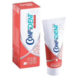 خمیر دندان کانفیدنت مدل Aqua Pure حجم 100 میلی لیتر 102967493