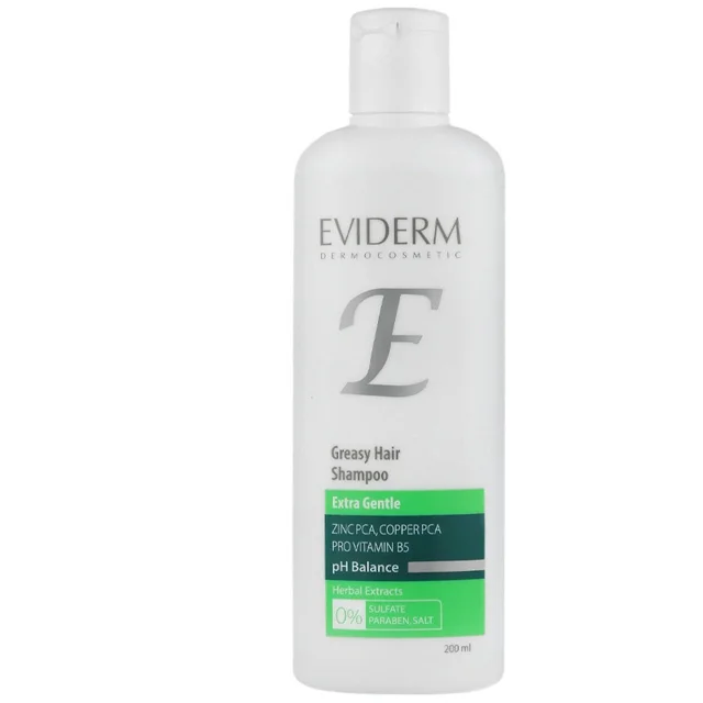شامپو مو اویدرم مدل sulfate free مناسب برای موهای چرب حجم 200 میلی لیتر 102750693