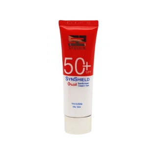 فلوئید ضدآفتاب بدون رنگ ساین اسکین SPF50 مدل SYN SHIELD، مناسب پوست‌های چرب، حجم 50 میلی‌ل 102820798