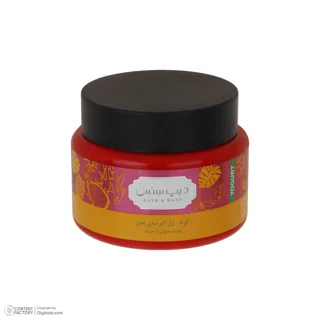 کرم ژل آبرسان بدن دیپ سنس مدل yogurt حجم 250 میلی‌لیتر مناسب پوست معمولی تا خشک با هیالورو 102944758