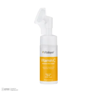 فوم شست‌وشوی صورت ویتالیر مدل VITAMIN C مناسب انواع پوست حجم 150 میلی‌لیتر 102818868