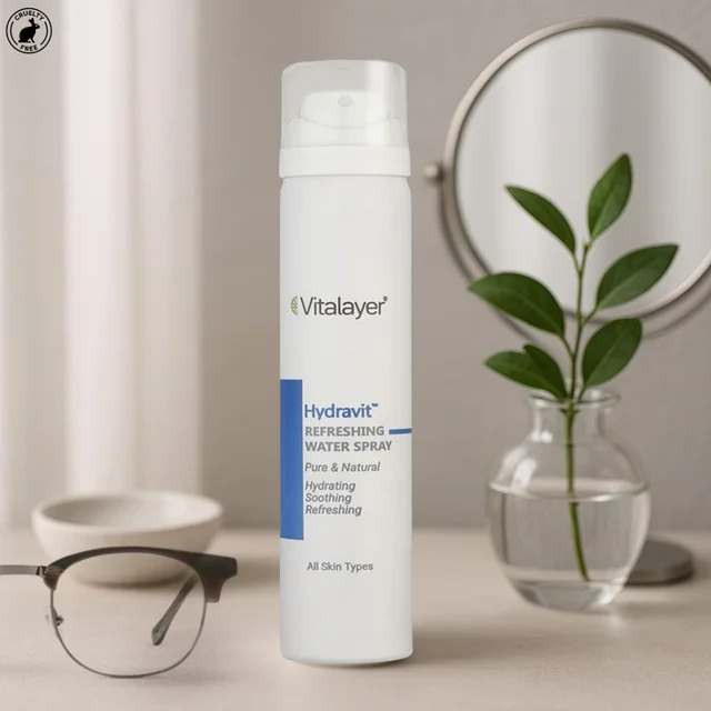 اسپری آبرسان صورت و بدن ویتالیر مدل Hydravit مناسب برای انواع پوست حجم 75 میلی لیتر 102817504