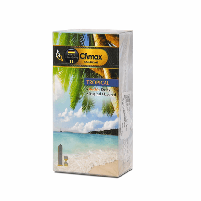 کاندوم کلایمکس مدل Tropical 11بسته 12 عددی 102858324