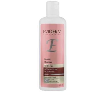 شامپو مو اویدرم مدل sulfate free . keratin مناسب برای موهای خشک و رنگ شده حجم 200 میلی لیت 102750591