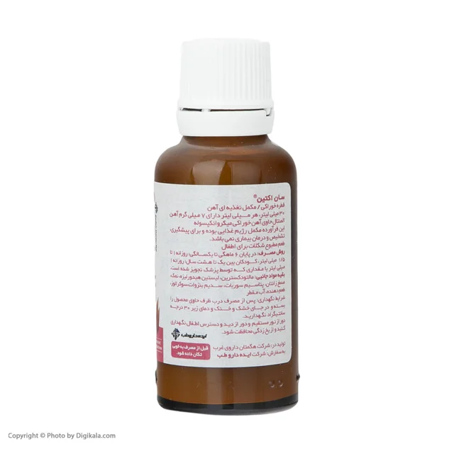 قطره آهن سان اکتین ایده داروطب حجم 30 میلی لیتر 102945035