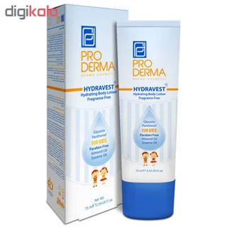 لوسیون مرطوب کننده کودک پرودرم مدل HYDRAVEST حجم 75 میلی لیتر 102882530