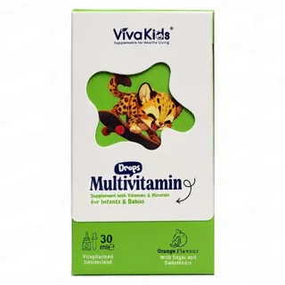 قطره خوراکی مولتی ویتامین ویواکیدز - 30 میلی لیتر 102924167
