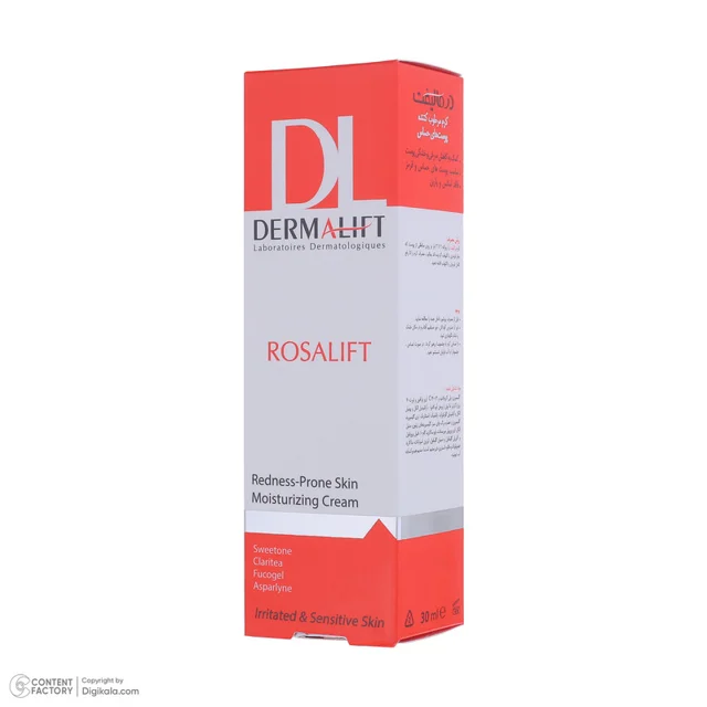 کرم مرطوب کننده صورت درمالیفت مدل  Rosalift مناسب پوست‌های حساس حجم 30 میلی لیتر 102760615