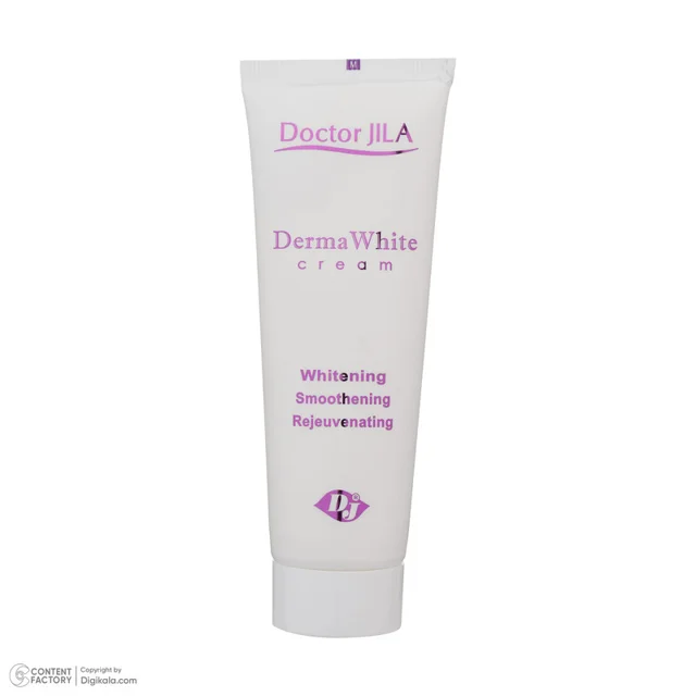 کرم روشن کننده دکتر ژیلا مدل Derma White مناسب انواع پوست وزن 50 گرم 102819802