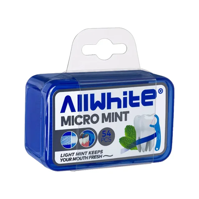 نخ دندان آل وایت مدل MICRO MINT بسته 54 عددی 102924280