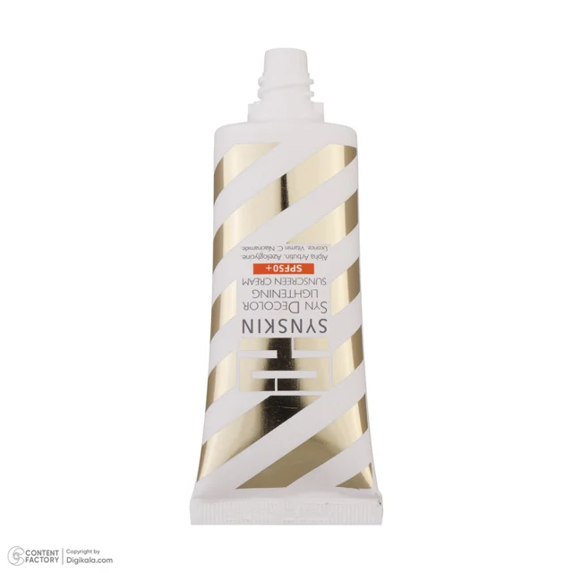 ژل کرم ضد آفتاب بدون رنگ ساین اسکین SPF50 مدل Decolor محافظ UVA ،UVB، روشن‌کننده، مناسب ان 102820193