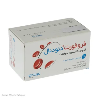 کپسول فروفورت دئودنال عبیدی بسته 30 عددی 102834308