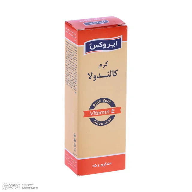 کرم مرطوب کننده دست و صورت ایروکس مدل Calendoola مناسب برای انواع پوست وزن 50 گرم 102877417
