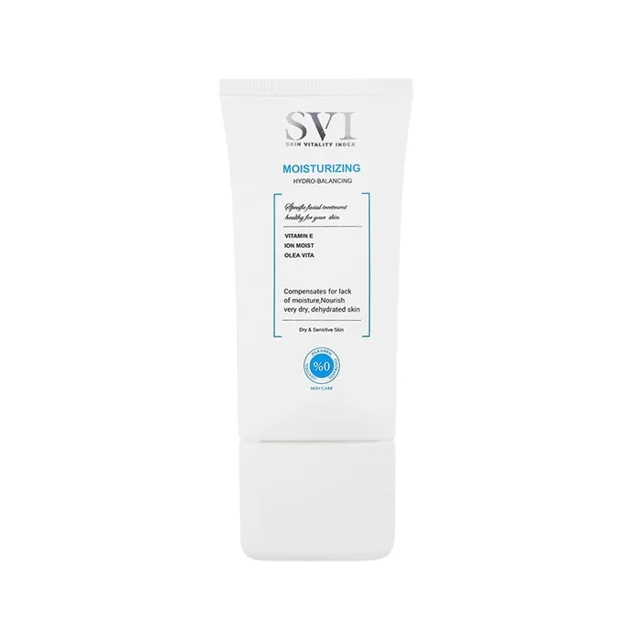 کرم مرطوب‌کننده صورت اس وی آی مدل MOISTURIZING مناسب پوست های خشک و حساس حجم 50 میلی‌لیتر 102819736