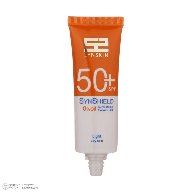 کرم ضد آفتاب رنگی ساین اسکین، SPF 50، مدل Syn Shield، ‌مناسب پوست‌های آکنه‌دار و چرب با حج 102820307