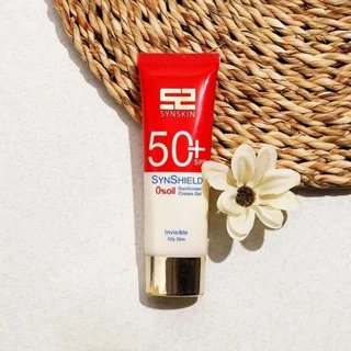 فلوئید ضدآفتاب بدون رنگ ساین اسکین SPF50 مدل SYN SHIELD، مناسب پوست‌های چرب، حجم 50 میلی‌ل 102820800