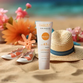 کرم ضدآفتاب دکتر ژیلا مدل Invisible با SPF63، حجم 50میلی‌لیتر 102820007