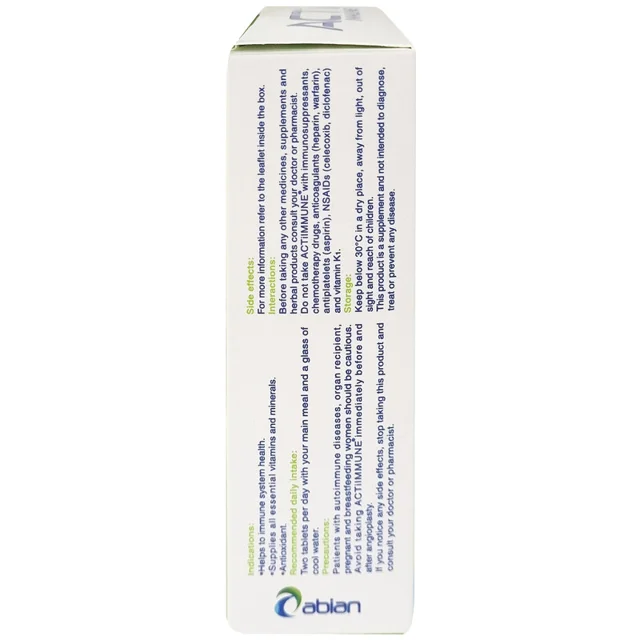 قرص اکتی ایمیون ابیان دارو بسته 60 عددی 102832868