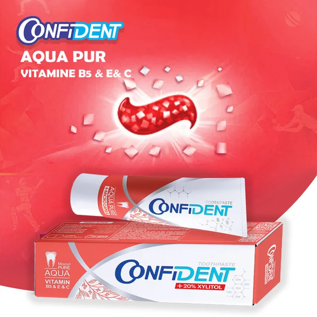 خمیر دندان کانفیدنت مدل Aqua Pure حجم 100 میلی لیتر 102967499
