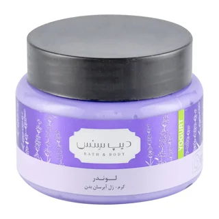 کرم ژل بدن دیپ سنس مدل لوندر حجم 250 میلی‌لیتر مناسب انواع پوست، حاوی کره کاکائو، روغن آمل 102946137