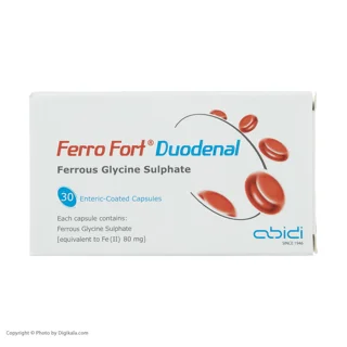 کپسول فروفورت دئودنال عبیدی بسته 30 عددی 102834307