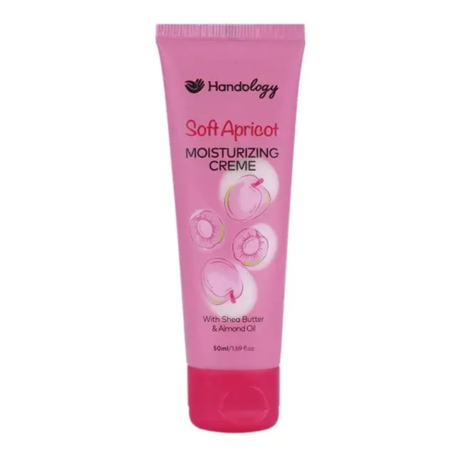 کرم مرطوب کننده دست و صورت هندولوژی مدل Apricot مناسب برای انواع پوست حجم 50 میلی لیتر 102957300