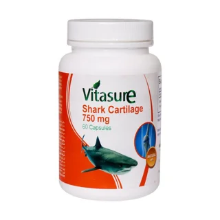 کپسول شارک کارتیلاج 750 میلی گرم ویتاشور بسته 60 عددی 102800340