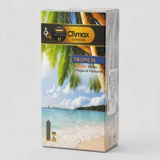 کاندوم کلایمکس مدل Tropical 11بسته 12 عددی 102858322