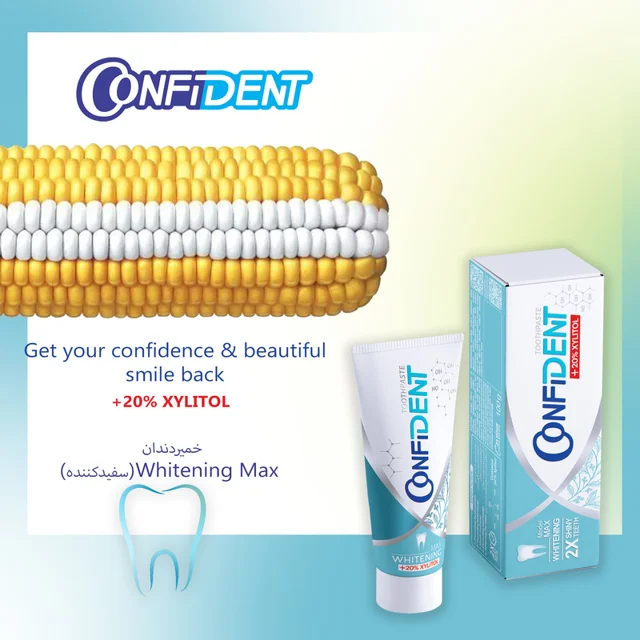 خمیر دندان کانفیدنت مدل Whitening-Max حجم 100 گرم 102967665