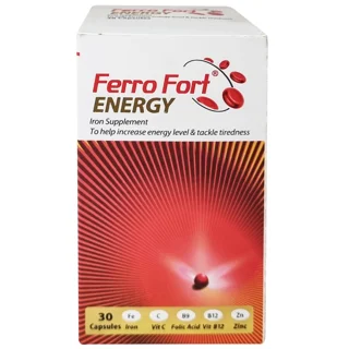 کپسول فروفورت انرژی عبیدی بسته 30 عددی 102835561