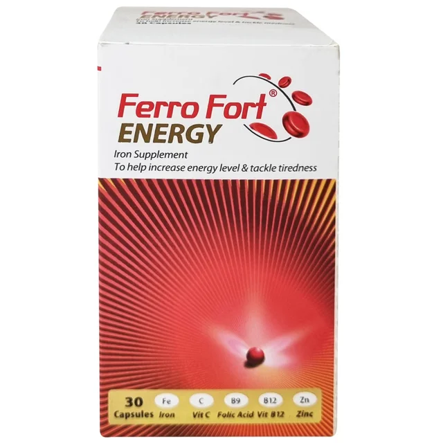 کپسول فروفورت انرژی عبیدی بسته 30 عددی 102835561