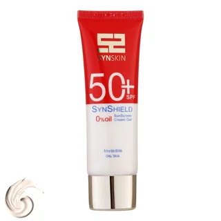 فلوئید ضدآفتاب بدون رنگ ساین اسکین SPF50 مدل SYN SHIELD، مناسب پوست‌های چرب، حجم 50 میلی‌ل 102820795