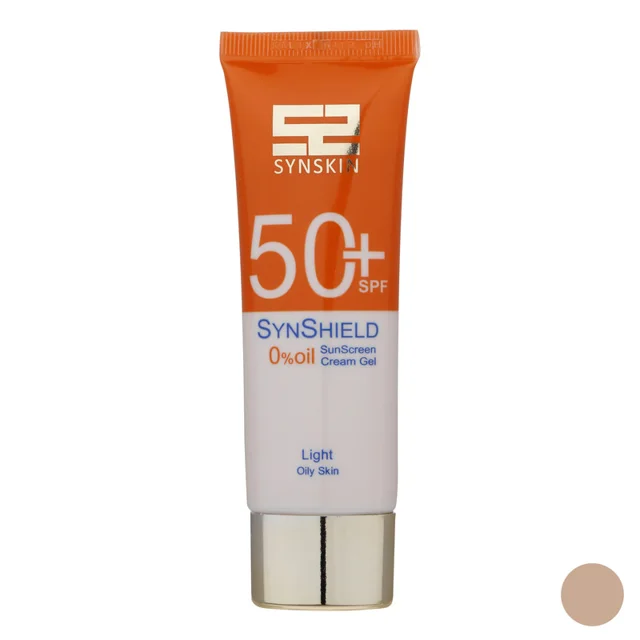 کرم ضد آفتاب رنگی ساین اسکین، SPF 50، مدل Syn Shield، ‌مناسب پوست‌های آکنه‌دار و چرب با حج 102820293