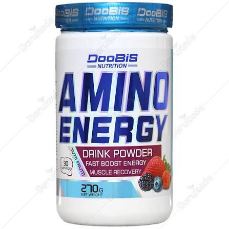پودر آمینو انرژی توتی فروتی دوبیس 270 گرم