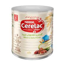 سرلاک گندم و تکه های خرما 8 ماهگی nestle
