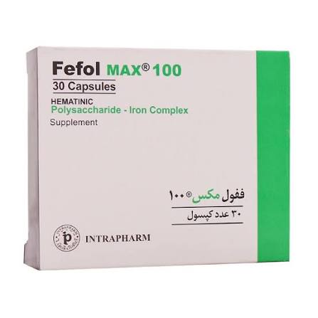 ففول مکس 100 کپسول 30 عددی