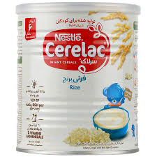 سرلاک فرنی و برنج 6 ماهگی برند nestle