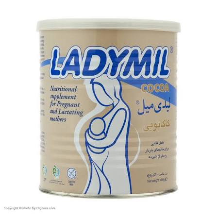 پودر لیدی میل کاکائویی 400 گرمی