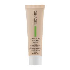 ژیناژن کرم ضد جوش رنگی spf 20