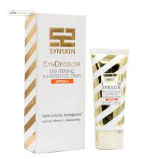 ژل کرم ضدآفتاب روشن کننده spf 50 ساین اسکین