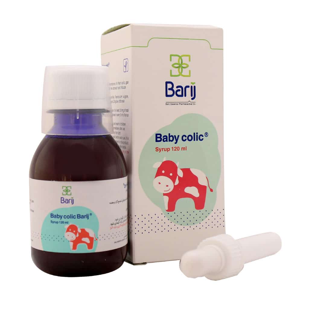 شربت بی بی کولیک باریج اسانس 120 میلی لیتر
