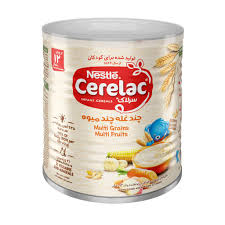 سرلاک چند غله چندمیوه 12 ماهگی nestle