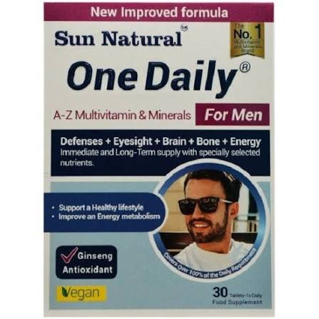 وان دیلی فور من ONE DAILY DOR MEN قرص 30 عددی