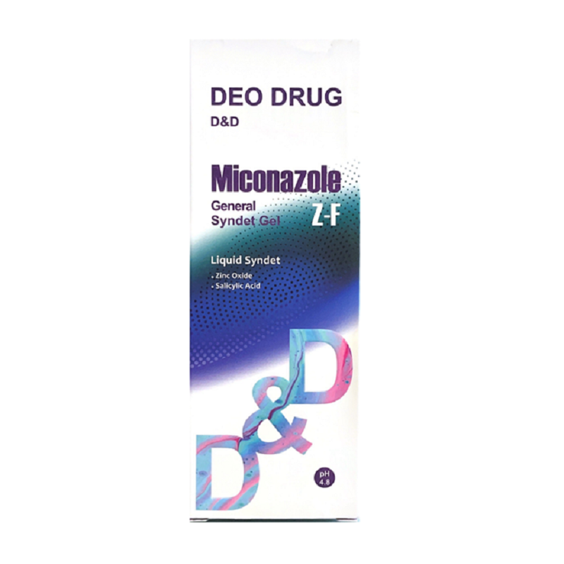 مایع شوینده صورت و بدن دئودراگ حاوی میکونازول حجم 150mL